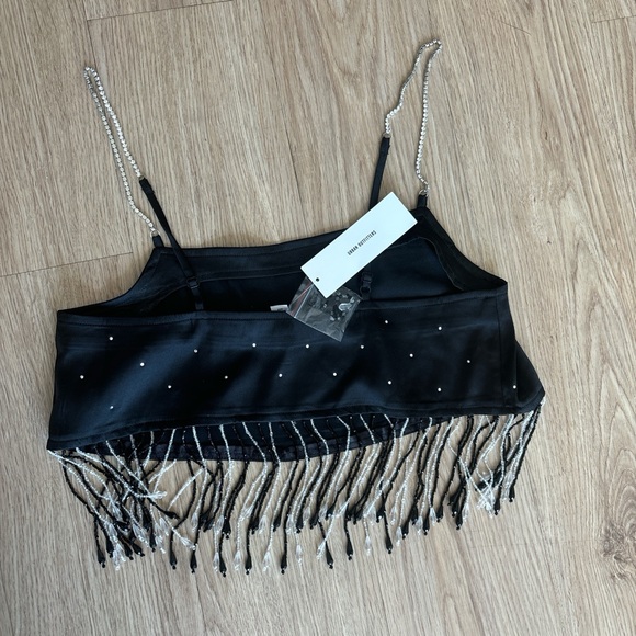 Urban Outfitters Rhinestone Beaded Crop Top - Picture 4 of 4